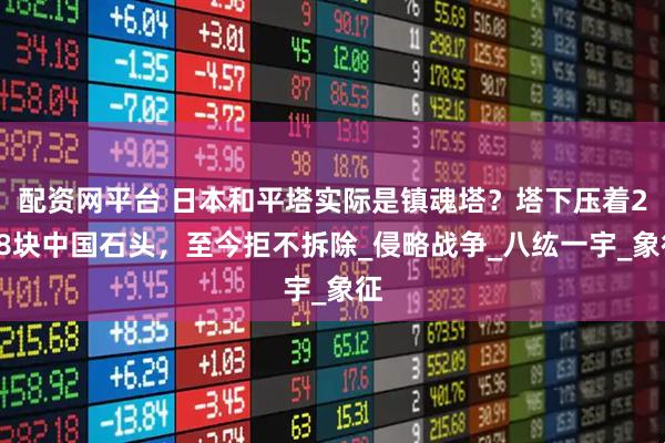 配資網平臺 日本和平塔實際是鎮魂塔？塔下壓著238塊中國石頭，至今拒不拆除_侵略戰爭_八纮一宇_象征